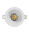 Spot encastrable 7W Ø9cm Fiale Core - CCT, blanc, 45 degrés, Perçage : Ø7,5 cm, Dim : Ø9 cm