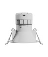 Spot encastrable 7W Ø9cm Fiale Core - CCT, blanc, 45 degrés, Perçage : Ø7,5 cm, Dim : Ø9 cm