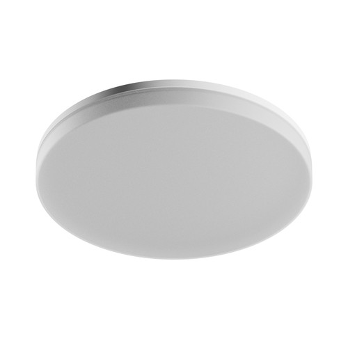 Plafonnier LED CCT 20/30/40W - 3 couleurs, Ø33cm, Hauteur: 5cm, IP44, bord blanc