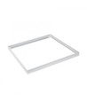 Cadre pour panneau LED 60x60 - Montage rapide, coins en plastique, sans vis apparentes, bord blanc