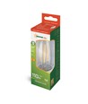 Ampoule LED flamme E14 1W - C35, filament, verre clair