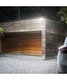 100W LED lyskaster, hvit - 9400lm, IP65, 6000K, utendørs