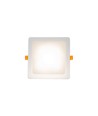 Panneau LED encastrable 18W 17x17cm - IP54 extérieur, découpe : 14,5 x 14,5 cm, dimensions : 17 x 17 cm