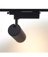 Projecteur sur rail LEDlife RA98 29W - 110lm/w, noir, monophasé, 1F2W
