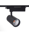 Projecteur sur rail LEDlife RA98 29W - 110lm/w, noir, monophasé, 1F2W