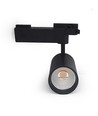 Projecteur sur rail LEDlife RA98 29W - 110lm/w, noir, monophasé, 1F2W