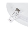 Dalle LED encastrable 2-en-1 Algine 18W Ø22cm - 122lm/W, 4000K, rond