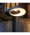 Bornier LED 30 cm 9W IP54 Gris foncé - 230V, 4000K, source lumineuse incluse