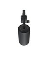 Spot sur rail Spectrum Madara Altro - Noir, GU10, rail 3 phases, sans source lumineuse