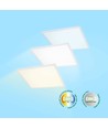 62x62 LED panel, 25/40/45W - Justerbar watt och CCT, 144lm/W, UGR19, 5 års garanti