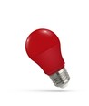 Ampoule LED rouge E27 4,9W - A50, dépolie