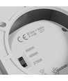 Chloe utanpåliggande 7W - CCT, 230V, 45°, IP20, UGR19, Ø90x100mm, vit, kvadratisk
