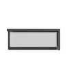 Applique murale 20W Verto Block CCT - 120lm/W, IP65, noir, couleur de lumière réglable, éclairage de façade