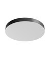 Plafonnier 36W Nymphea Optima CCT - 120lm/W, Ø40cm, anneau noir, CCT réglable, IP20