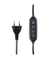 Lampe chauffante pour reptiles UVA/UVB - 50W, avec ampoule et support à pince
