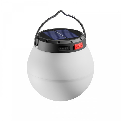 Lampe solaire Lumina Orb, Ø9,8cm - 800mAh, hauteur 9,5cm, luminaire décoratif extérieur