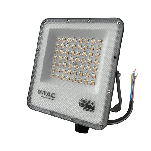 Projecteur LED 50W garantie 6 ans - CCT 3-en-1, puce CREE, série Slimline
