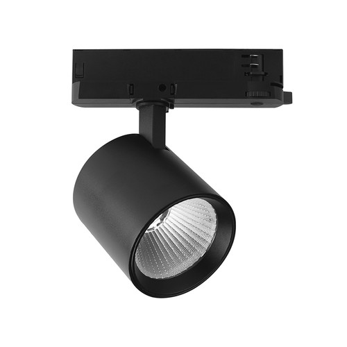 Projecteur sur rail triphasé V-Tac 30W - Puce CREE, noir, 4000K, garantie 6 ans