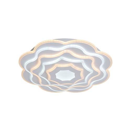 Plafonnier LED V-Tac 100W dimmable CCT - Blanc, télécommande incluse, changement de couleur 3-en-1