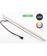 Troldtekt LED-skinnesett 4x120 cm - Innfelt, Akustilight inkl. ledninger og driver