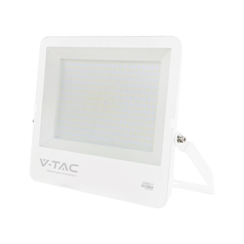 Projecteur LED 300W - 135lm/W, IP65, boîtier blanc, 6 ans de garantie, CREE Chip