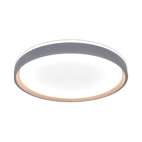 Plafonnier LED V-Tac 40W avec télécommande - CCT 3-en-1, dimmable, finition bois, Designer Domelight