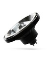 Spot LED GU10 12W noir - AR111
