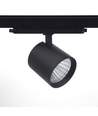 Spot sur rail DALI LEDlife 30W noir - RA 90, 38 degrés, triphasé
