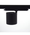 Spot sur rail DALI LEDlife 30W noir - RA 90, 38 degrés, triphasé