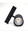 LEDlife 30W zwarte DALI spanningsrail spot - RA 90, 38 graden, 3-fasen