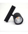 Spot sur rail DALI LEDlife 30W noir - RA 90, 38 degrés, triphasé