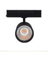 Spot sur rail DALI LEDlife 30W noir - RA 90, 38 degrés, triphasé