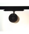 Spot sur rail DALI LEDlife 30W noir - RA 90, 38 degrés, triphasé