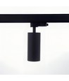 Spot sur rail triphasé 10W RA97 - Dimmable, 110lm/W, noir