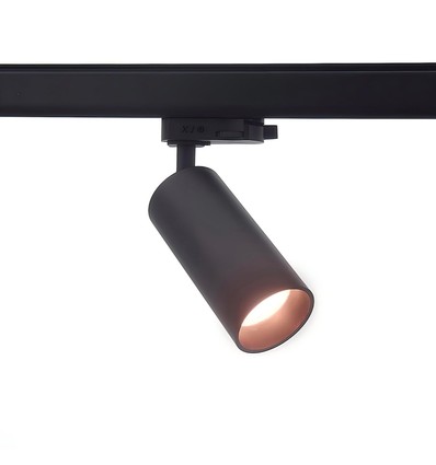Spot sur rail triphasé 10W RA97 - Dimmable, 110lm/W, noir