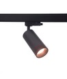 Spot sur rail triphasé 10W RA97 - Dimmable, 110lm/W, noir