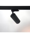 Spot sur rail triphasé 10W RA97 - Dimmable, 110lm/W, noir