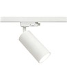 10W 3-fase RA97 dimbare spanningsrailspot - 110lm/w, wit