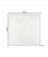 60x60 LED-panel, 30W - Höjd:8mm, RA90, DALI / push dimbar, UGR19, vit kant