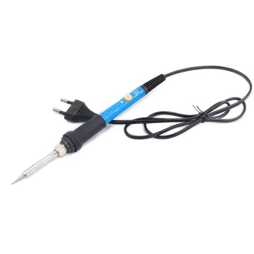Soldeerbout instelbare temperatuur - 60W, set incl. houder en 5 soldeerpunten