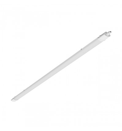 Armature LED étanche 150cm - 45W câblage traversant pour atelier (IP65)