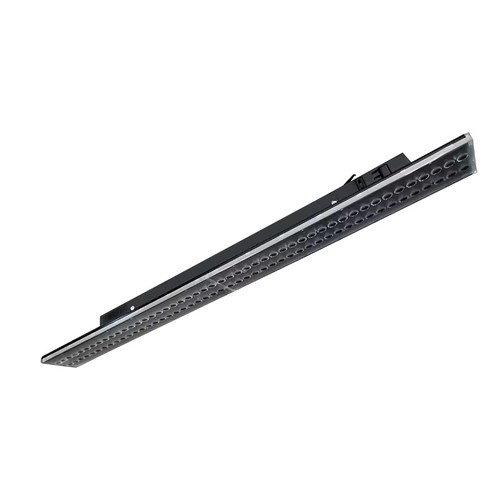 Outlet: Projecteur LED rail 3 phases 50W - 136 lm/W, puissance réglable, noir