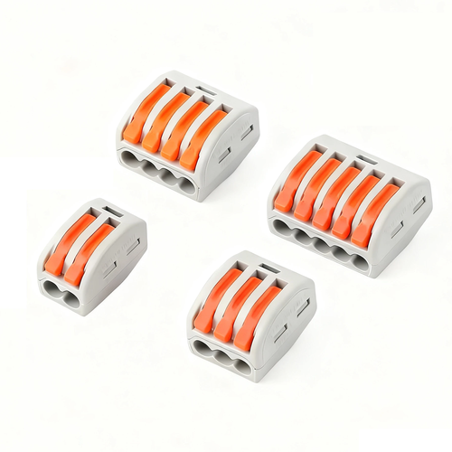 Kit de bornes de connexion 46 pcs - 0,32-2,5 mm² pour 2/3/4/5 fils