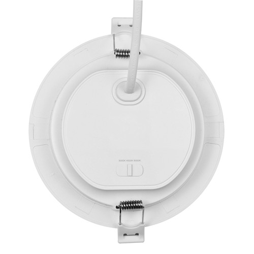 Dalle LED encastrable Dure 3 12W - CCT, IP54, Ø14,5cm, rond