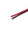 100m Kabel röd/svart - 2x0,35mm², 12-24V, för LED-strip