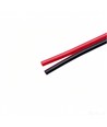 100m Câble 1,2mm² rouge/noir - 2 fils (16AWG), 12V-24V, pour ruban LED