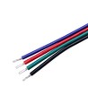 100m Câble RGB 1,2mm² - 4 fils (16AWG), 12V-24V pour ruban LED