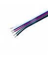 100m RGBW Kabel - 5x0,35mm², 12-24V, til LED strip