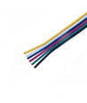 Câble 5m RGB+CCT pour ruban LED - 6x0,35 mm², 12/24V