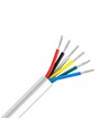 100m RGB+CCT kabel, wit rond - 6x0,35mm², 12V-24V voor LED strip